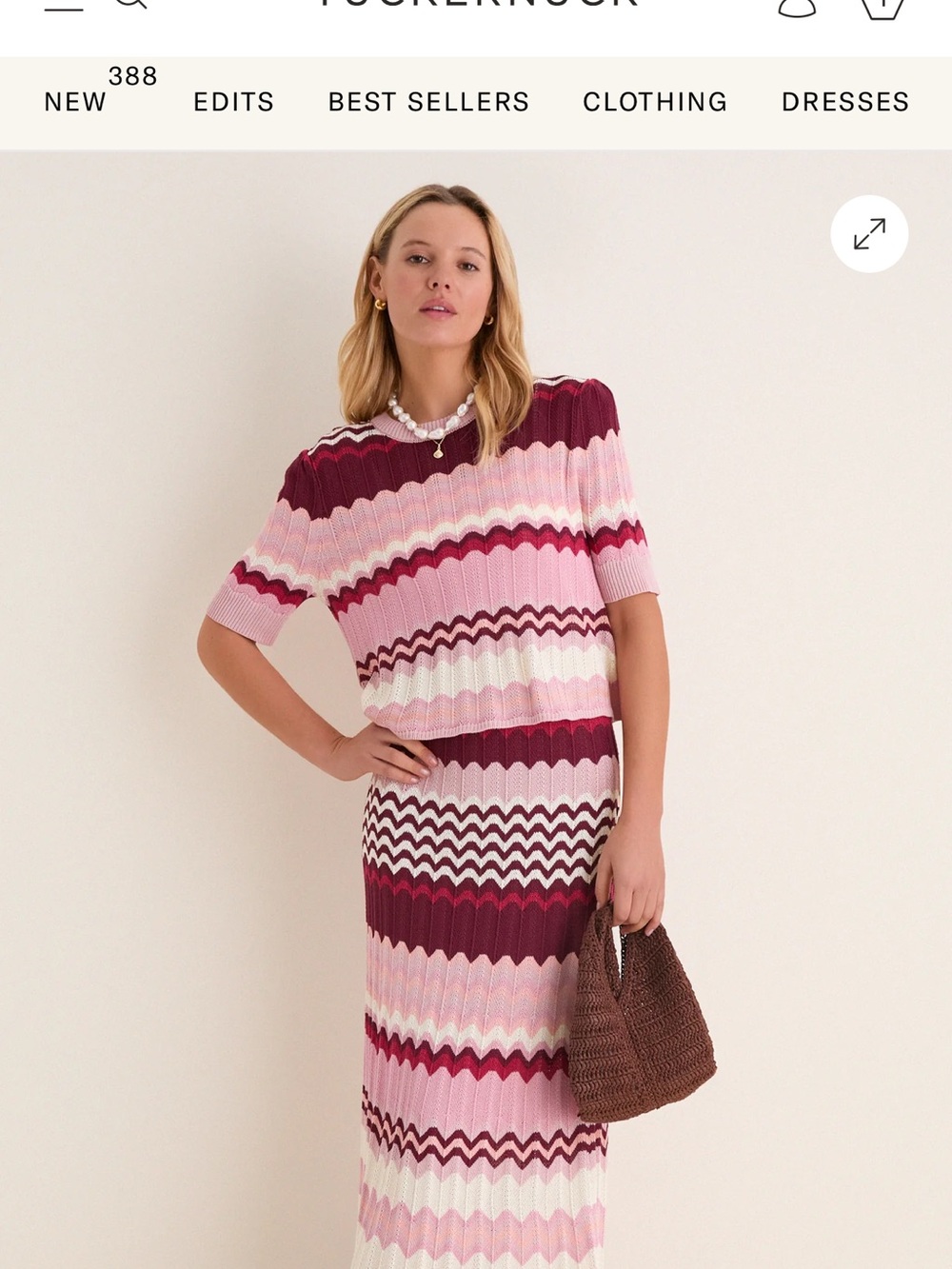 Knit set new without tags